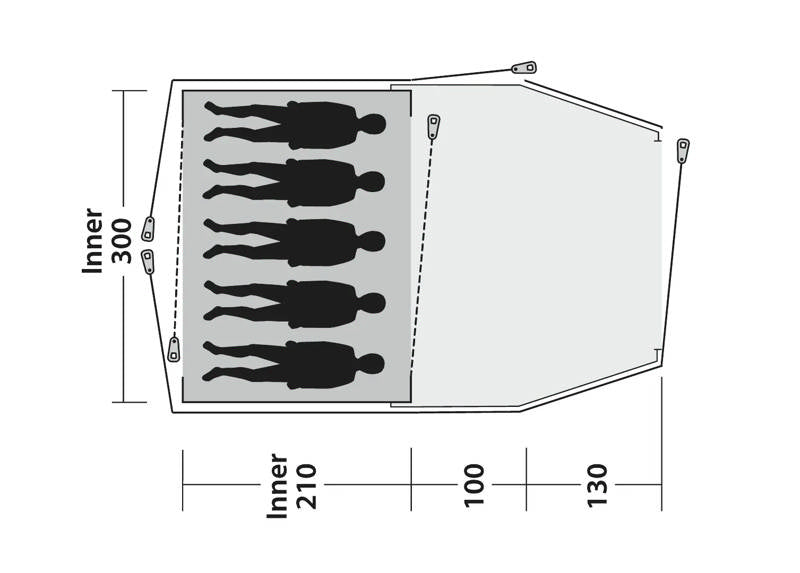  Outwell Cloud 5 Plus Tent 2025