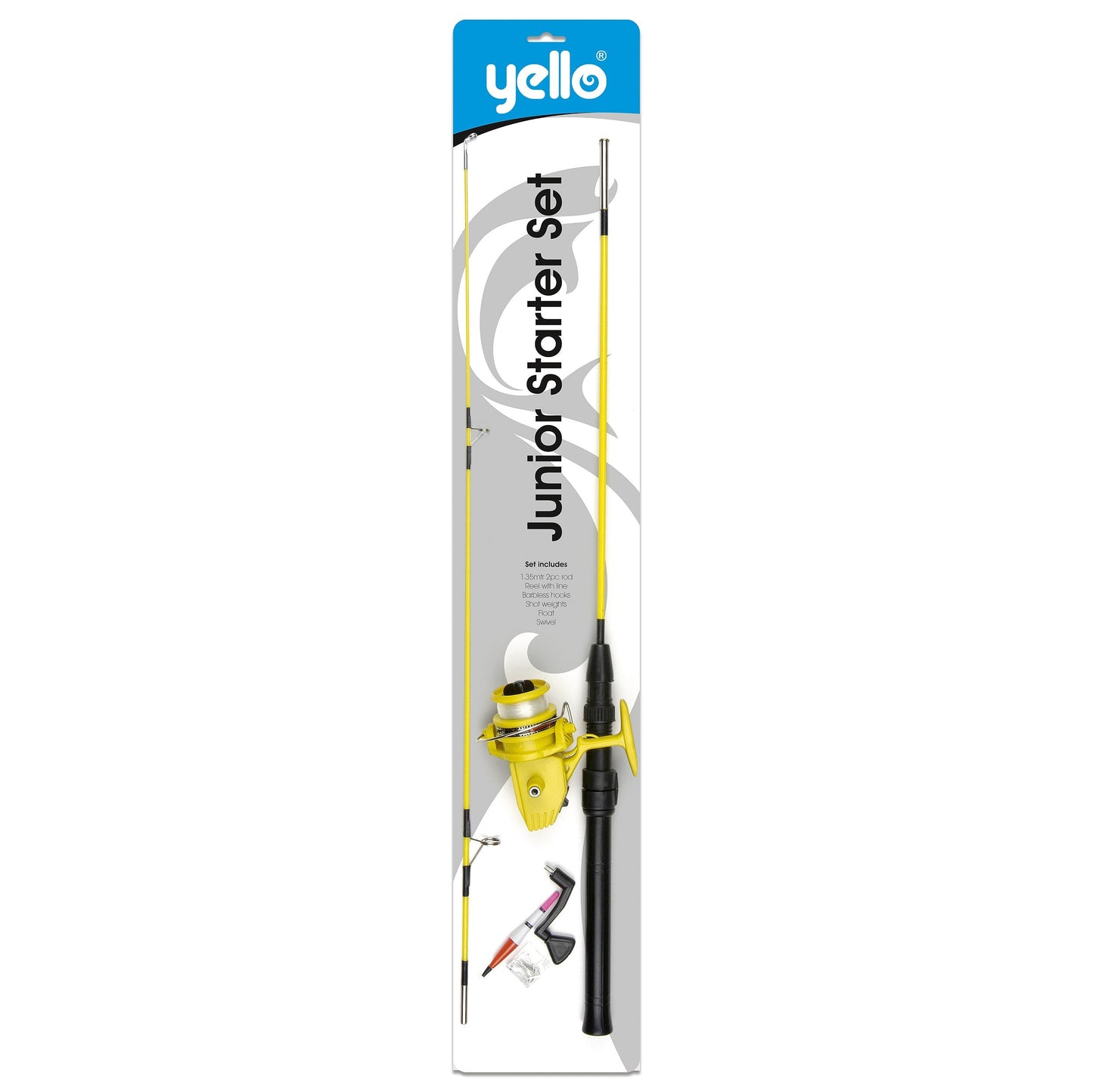  Yello Telescopic Junior Fishing Rod Set