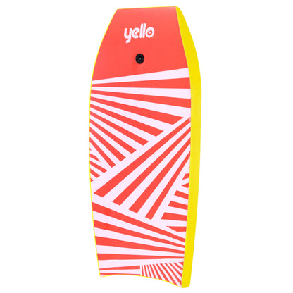  Yello 33" Slick Zig Zag Bodyboard (Yellow)