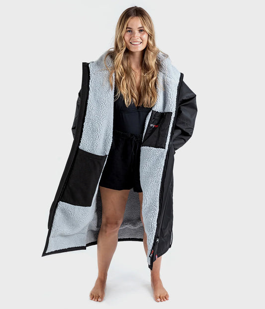  Dryrobe Advance Long Sleeve BLACK GREY - RECYCLED