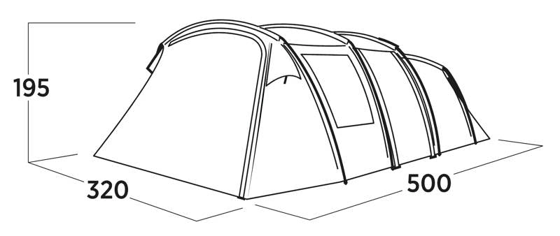  Easy Camp Hamra 5 Tent 2025