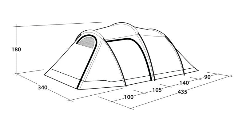  Outwell Earth 5 Plus Tent 2025