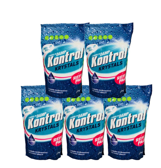  5 X Kontrol Krystals 2.5kg Refill Pack